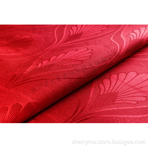 10 years experience meek satin jacquard fabric